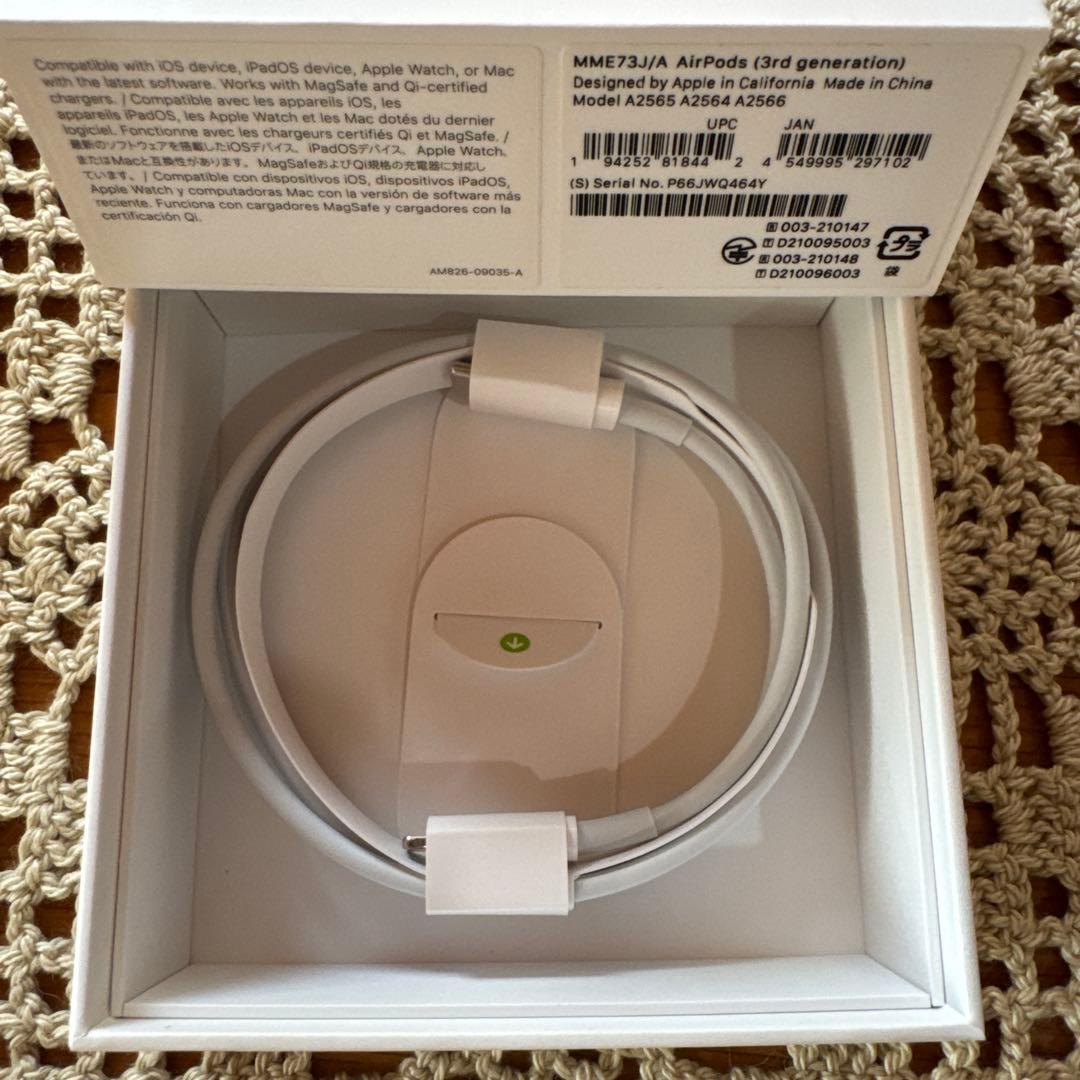 【正規品】Apple AirPods3 第3世代