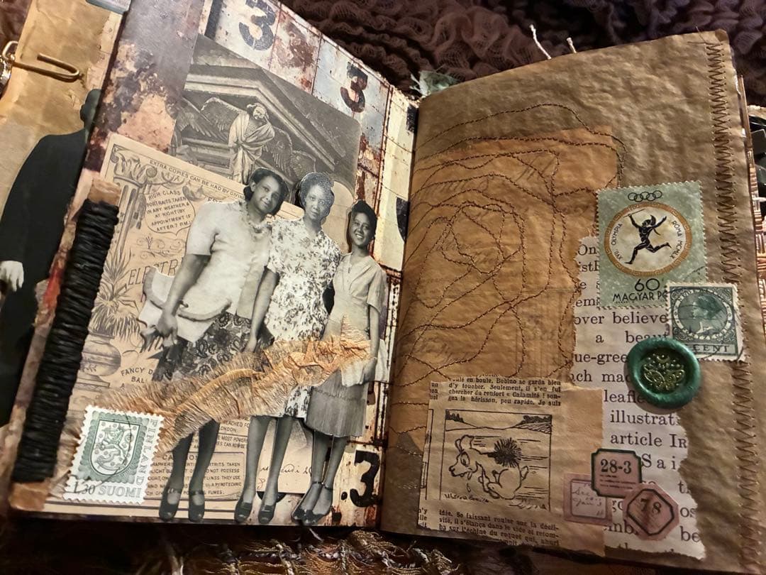 古道具や古切手、古い物ジャンクジャーナル　ティムホルツ　グリーン　フランス