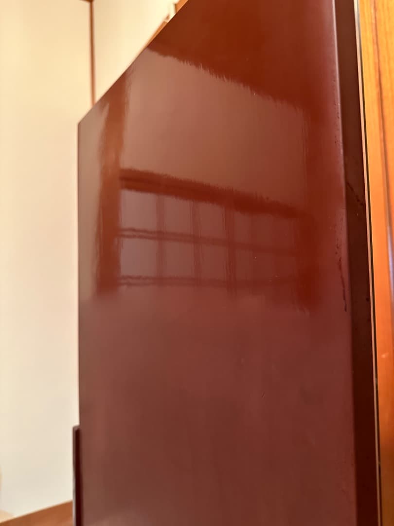 ミラー レトロ 姿見 鏡 アンティーク 大正ロマン風 木製 ブラウン 昭和