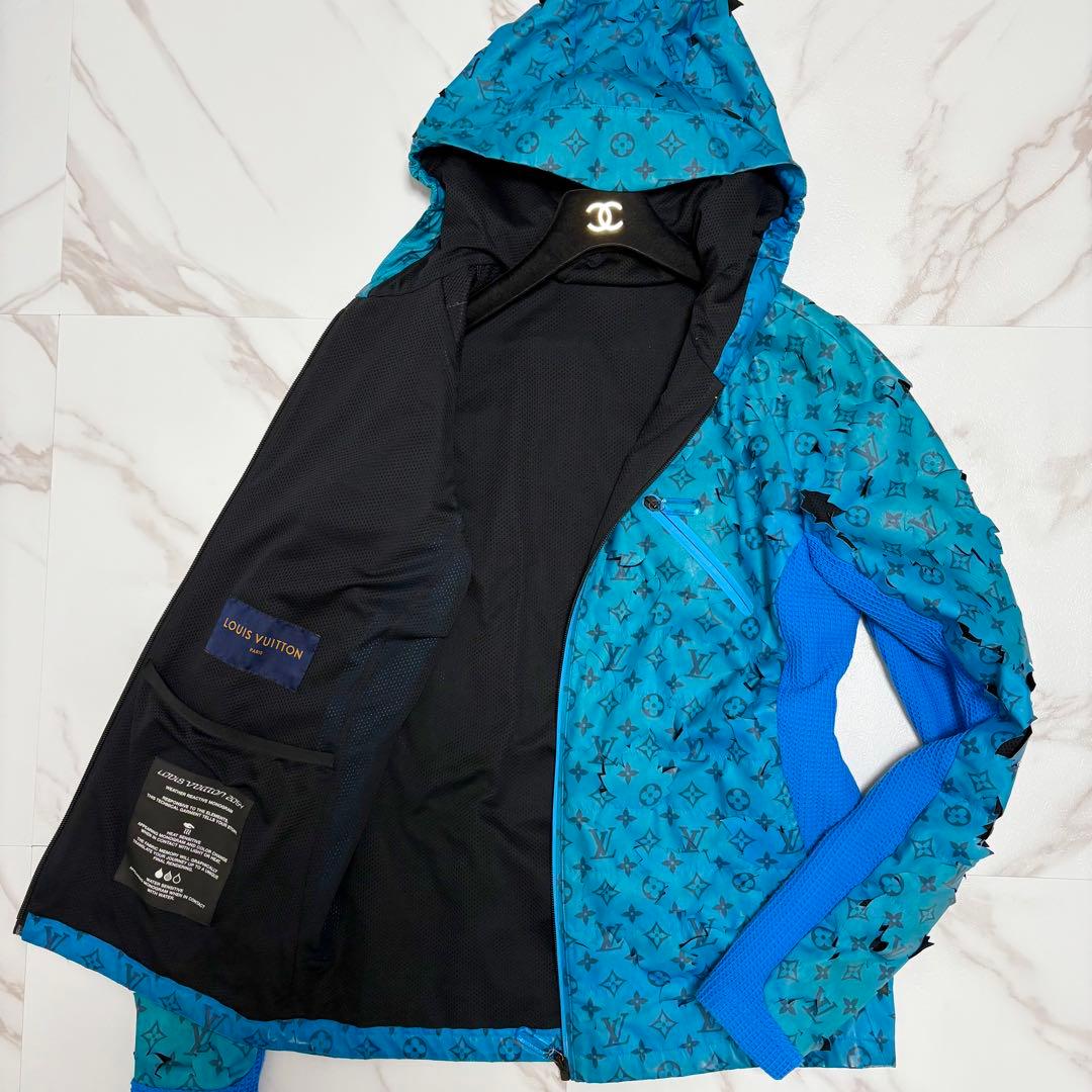 【国内限定2着】ルイヴィトン 2054 カモリーブス モノグラム ブルゾン