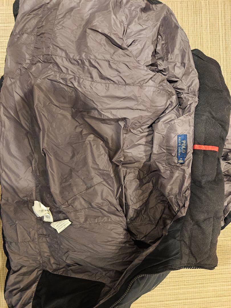 ポロラルフローレン ダウンジャケット ポニー刺繡 ブラック