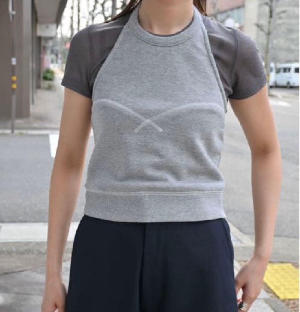 新品　未使用　JUN MIKAMI スウェットホルターネック