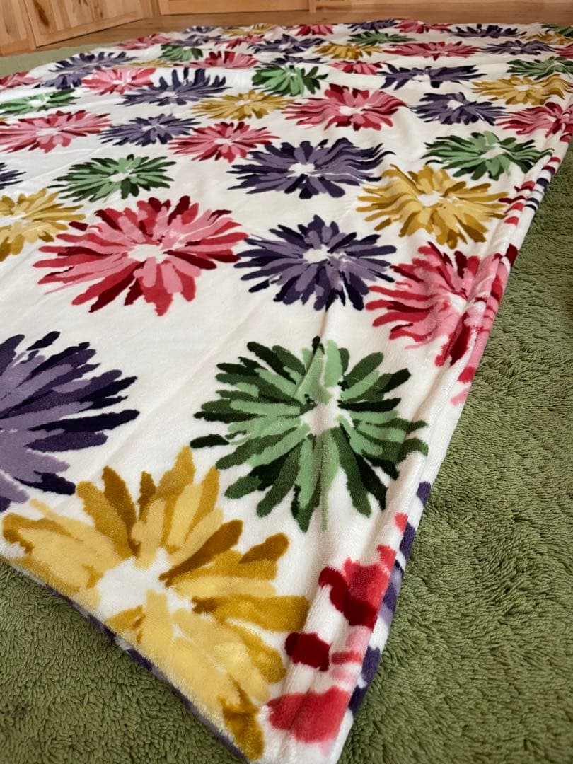 2枚セット【シビラ】あったか掛カバー　シングル　ホワイト　グリーン各1枚