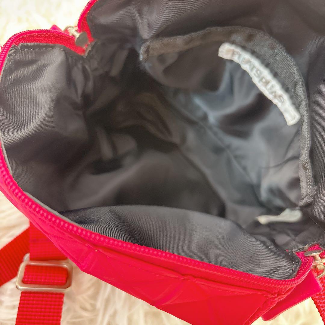 PLEATS PLEASEプリーツプリーズ ミニショルダー ピンク 斜めがけ