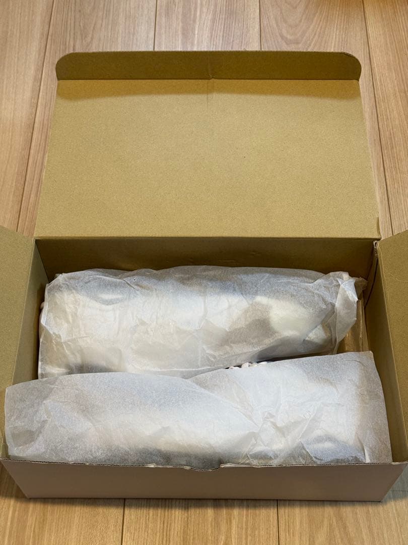 【美品/希少】28cm (白)ビモロ(Bemolo)/スパイクP革付