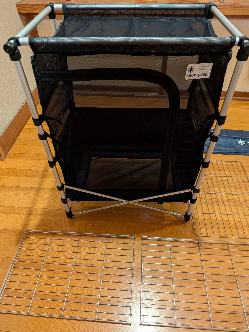 ✨美品✨ 廃盤 スノーピーク peak ネットラックスタンド セット