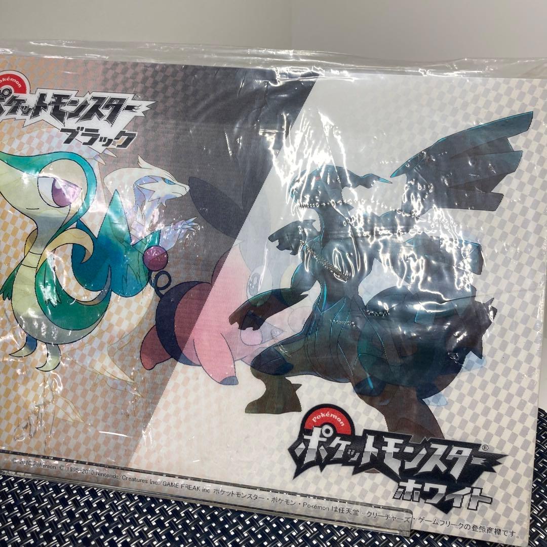 ポケットモンスター ブラック ホワイト 3D カード 下敷き b