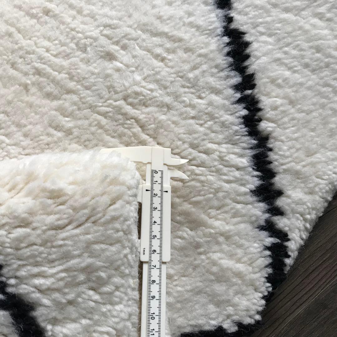 モロッコの伝統的な ラグ ラグマット ベニワレン風 100x150cm A 北欧