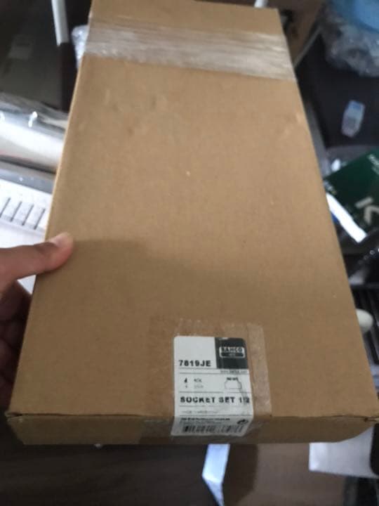 バーコ ソケットレンチセット 7819JE