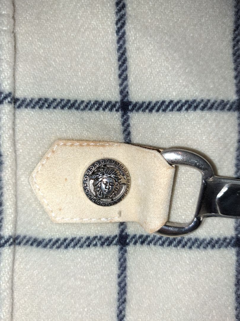 ✨VERSACE JEANS COUTURE✨ チェック柄ダッフルコートLサイズ