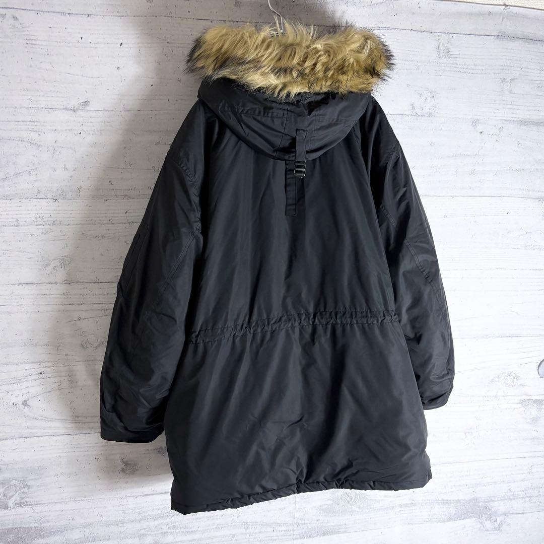 24FW ワコマリア N-3B フライトジャケット ファー L