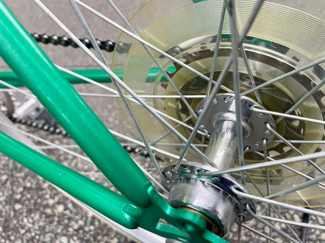 ほぼ未使用の80'S オーダー？クロモリスポルティーフ ランドナー 整備して納車