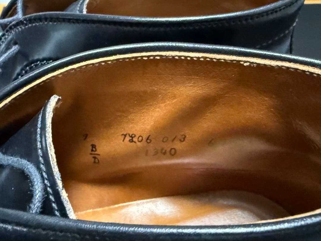 Alden 1340 9D コードバン 純正シューツリー付 ブラック