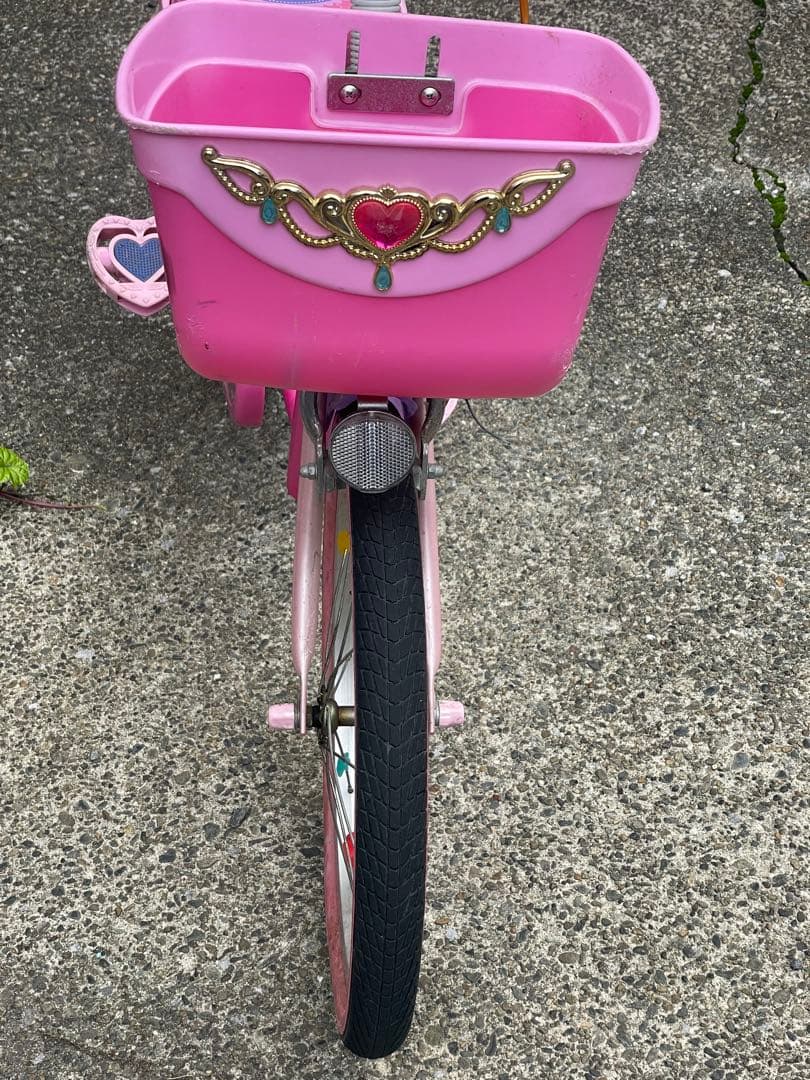 y*.様 [送料込み] ディズニープリンセスの自転車 18インチ