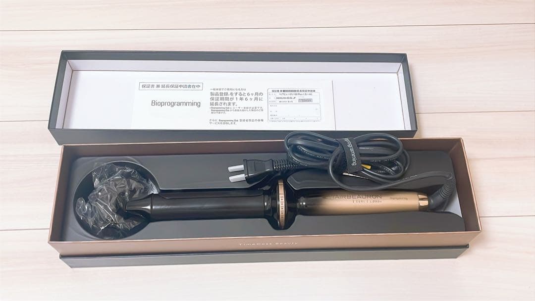 HAIRBEAURON 4D Plus カールアイロン 34mm