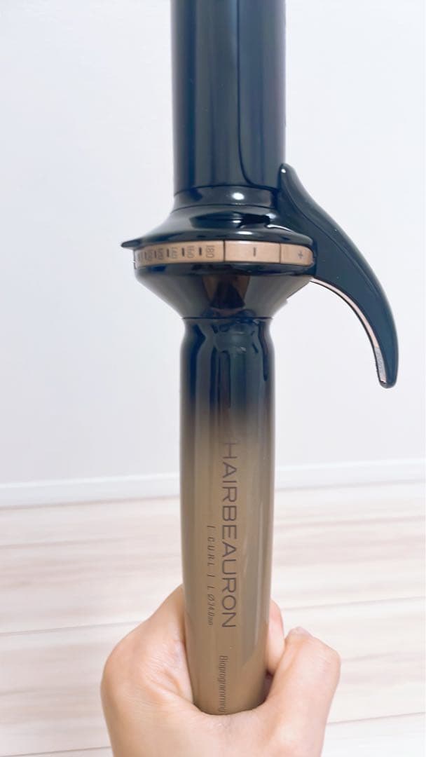 HAIRBEAURON 4D Plus カールアイロン 34mm