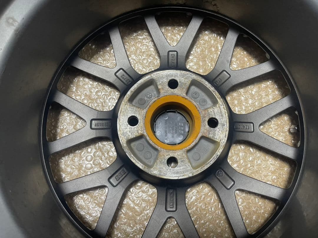 VW 純正 BBS 15×6j off45 PCD100 ゴルフ ポロ 流用