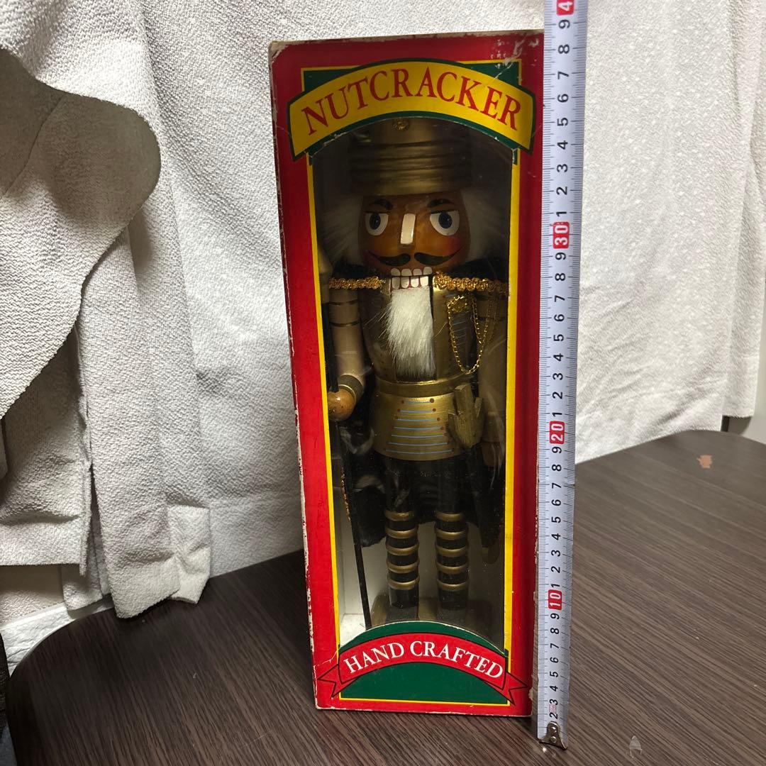 くるみ割り人形　NUTCRACKER　 HAND CRAFTED木製アンティーク
