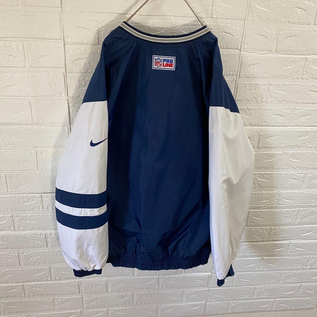 【未使用品】ナイキ×NFL ダラスカウボーイズ　プルオーバーナイロンジャケット