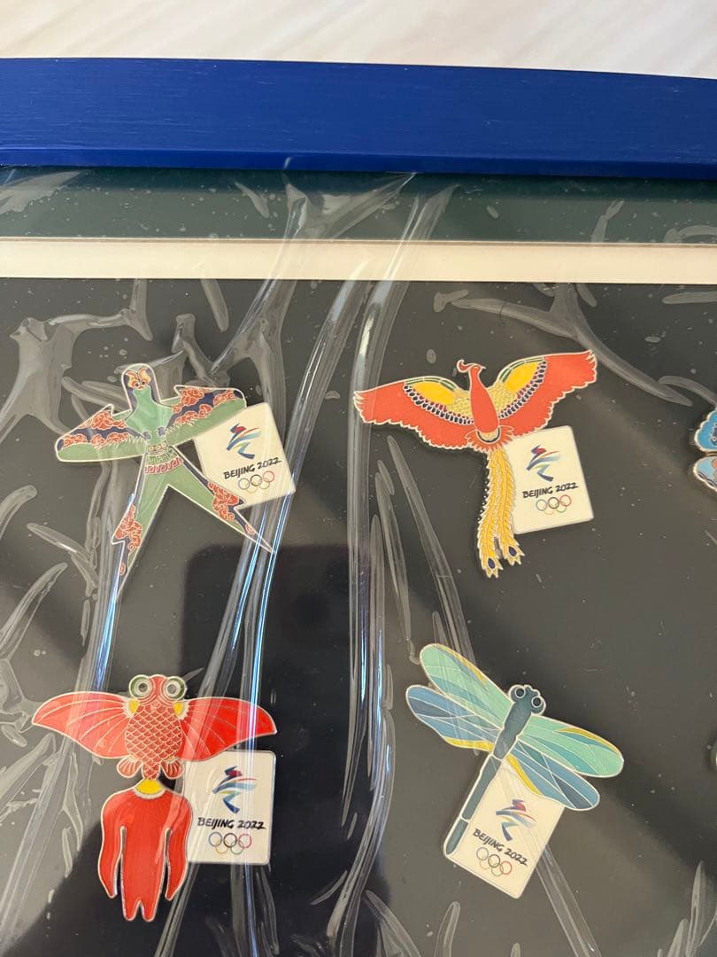 北京ペキン2022 冬季オリンピック　限定3000セット　中国伝統凧　徽章6枚