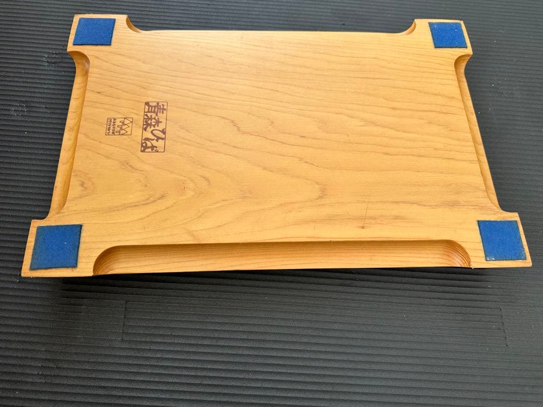 日本製　トレロ花器　壺　飾り台付き　天然木製　華道　茶道具