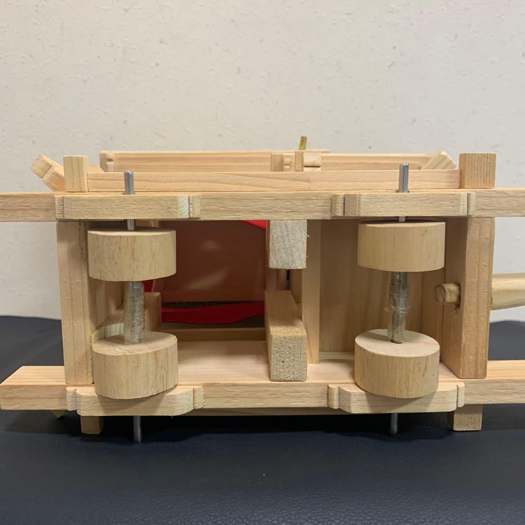 だんじり　下地車　模型　木製　ミニチュア