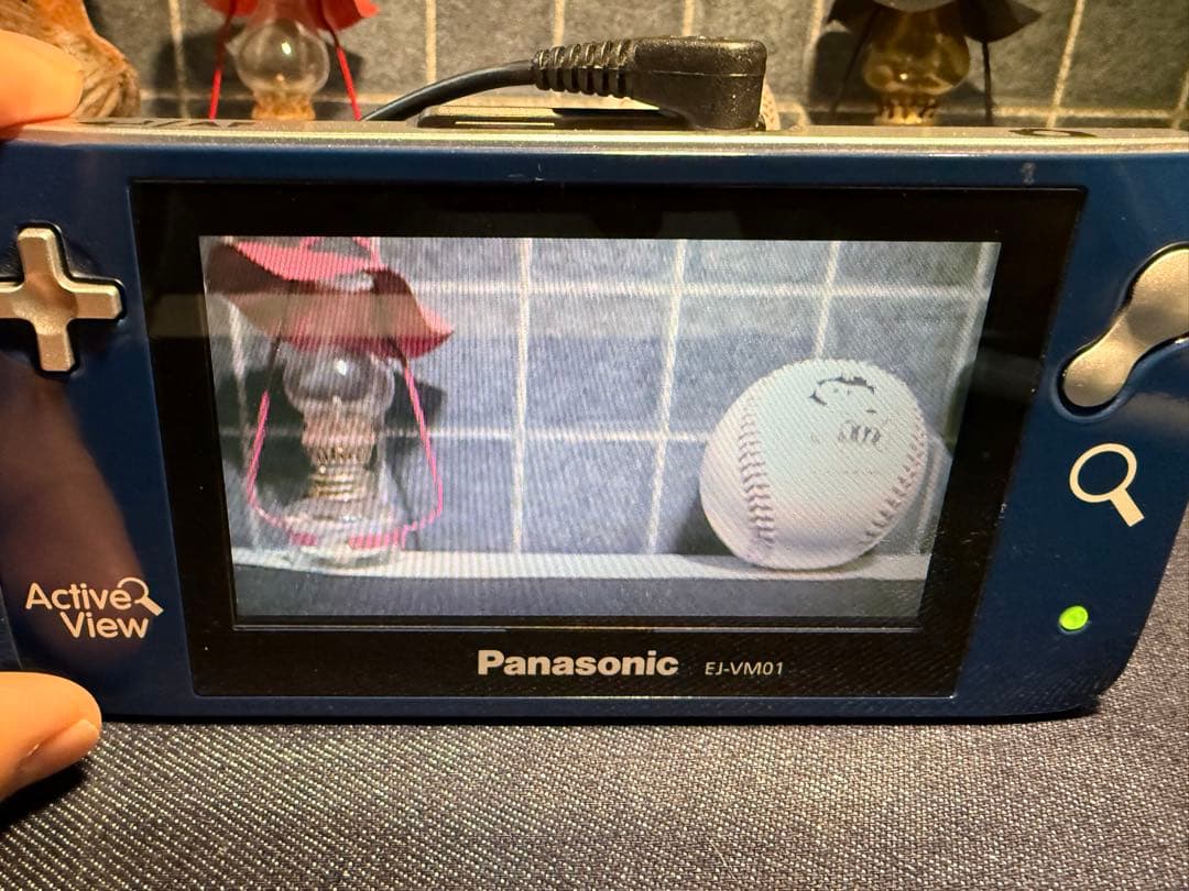 パナソニック 電子ルーペ ActiveView EJ-VM01 拡大鏡