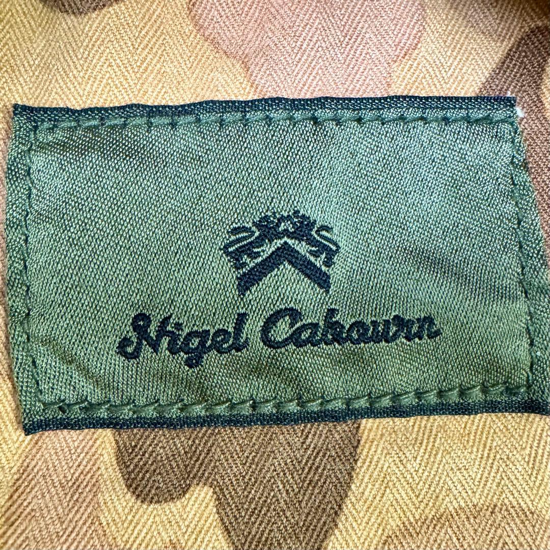 Nigel Cabourn アーミーアモバッグ-カモ ショルダー 迷彩 カモフラ