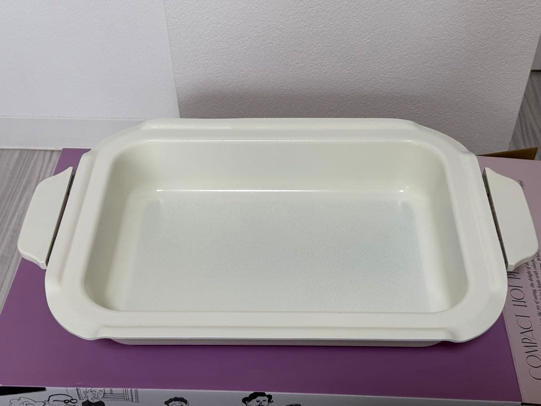 ブルーノ ホットプレート（セラミックコート鍋、レシピブック付き）