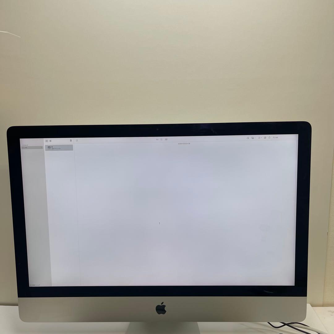 iMac 2017 27インチ Retina 5K i5 8gb 1.02TB