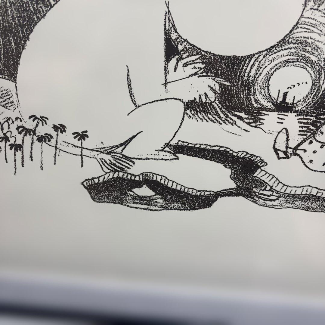 ムーミン ポスター　B2 限定版 001/500