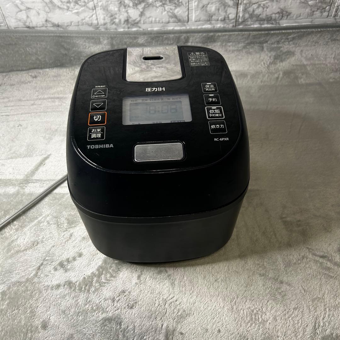 【2022年製】東芝 炊飯器 3.5合 RC-6PXR 圧力IH 炎匠炊き
