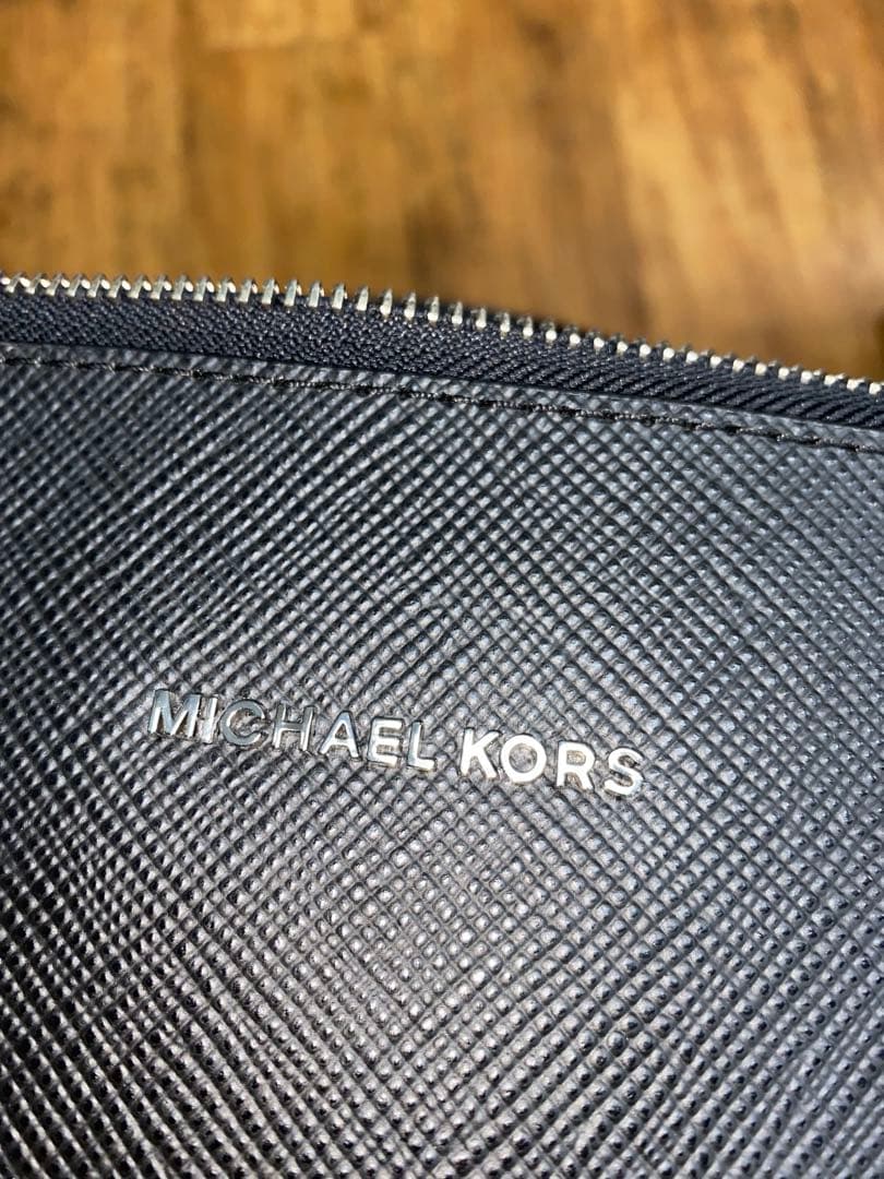 MICHAEL KORS マイケルコースブラック ビジネスバッグ2wayＷジップ