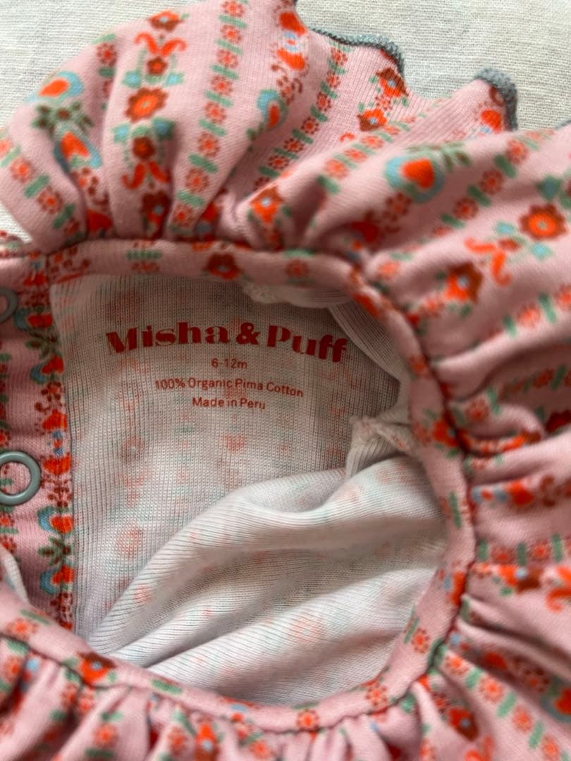 misha and puff ロンパース6-12m