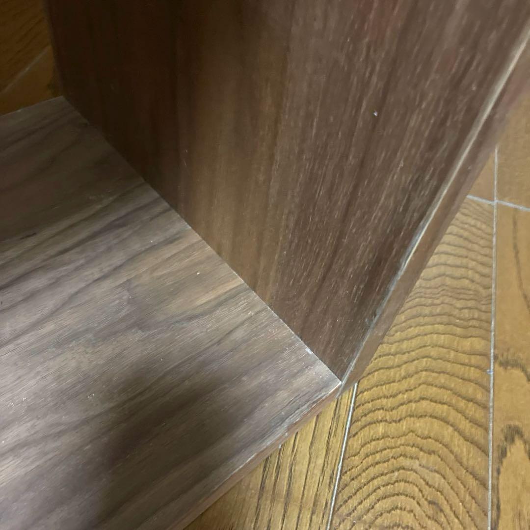 無印良品　スタッキングシェルフ　ウォールナット