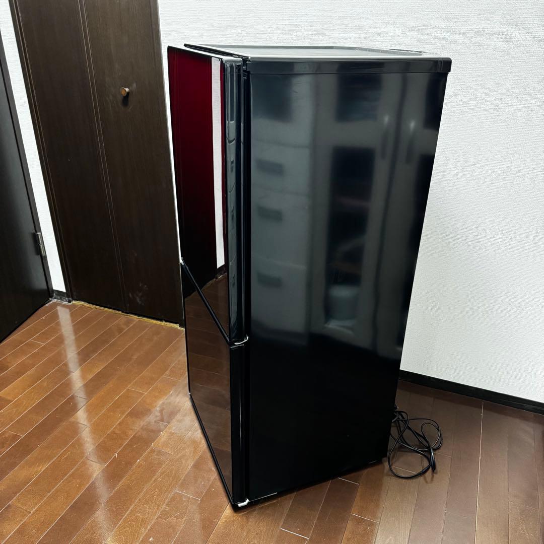 ユーイング U-ING 冷凍冷蔵庫 110 右開き 2ドア ノンフロン