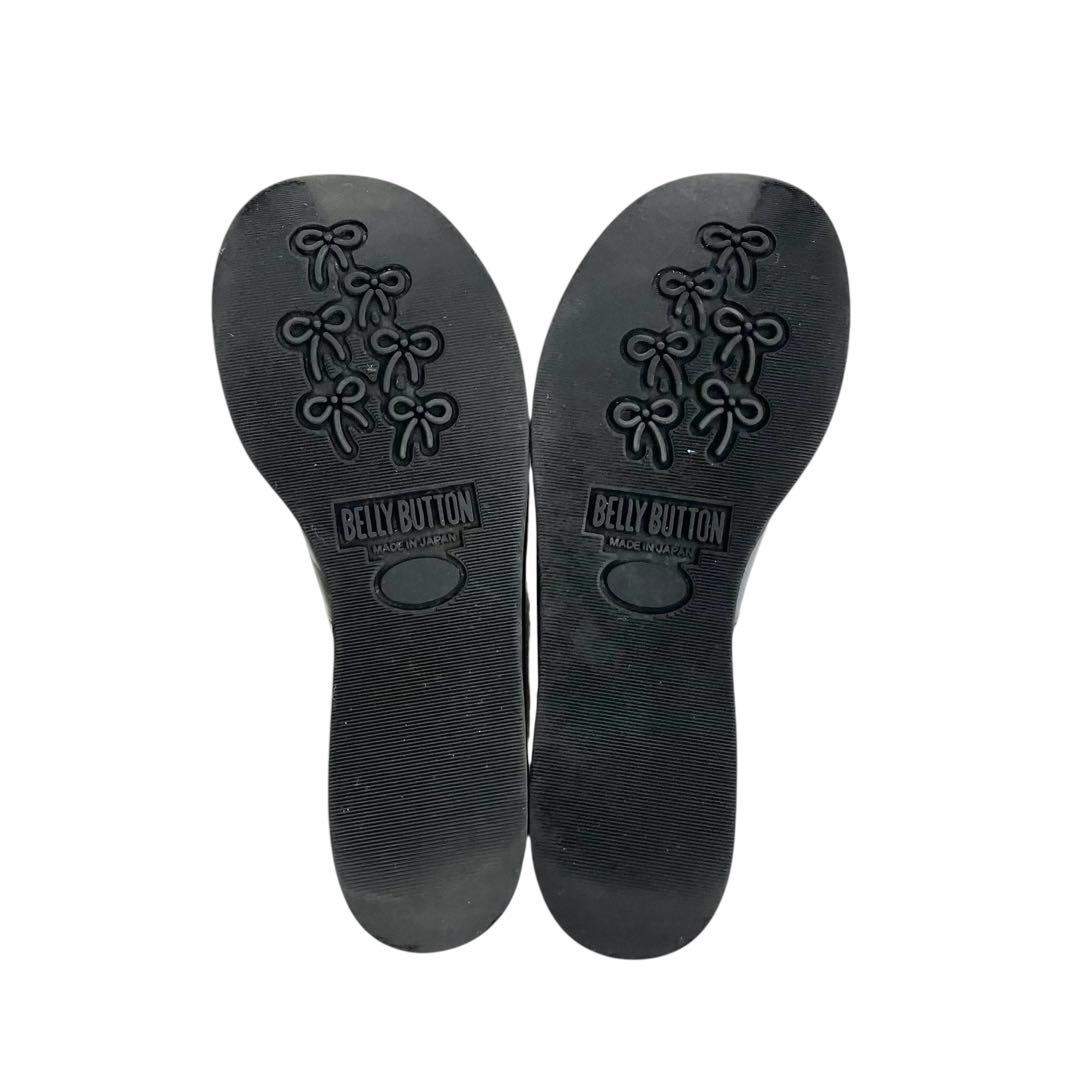 【美品】◾️ベリーボタン◾️アンクルブーツ◾️レースアップ◾️超厚底◾️本革◾️ブラック