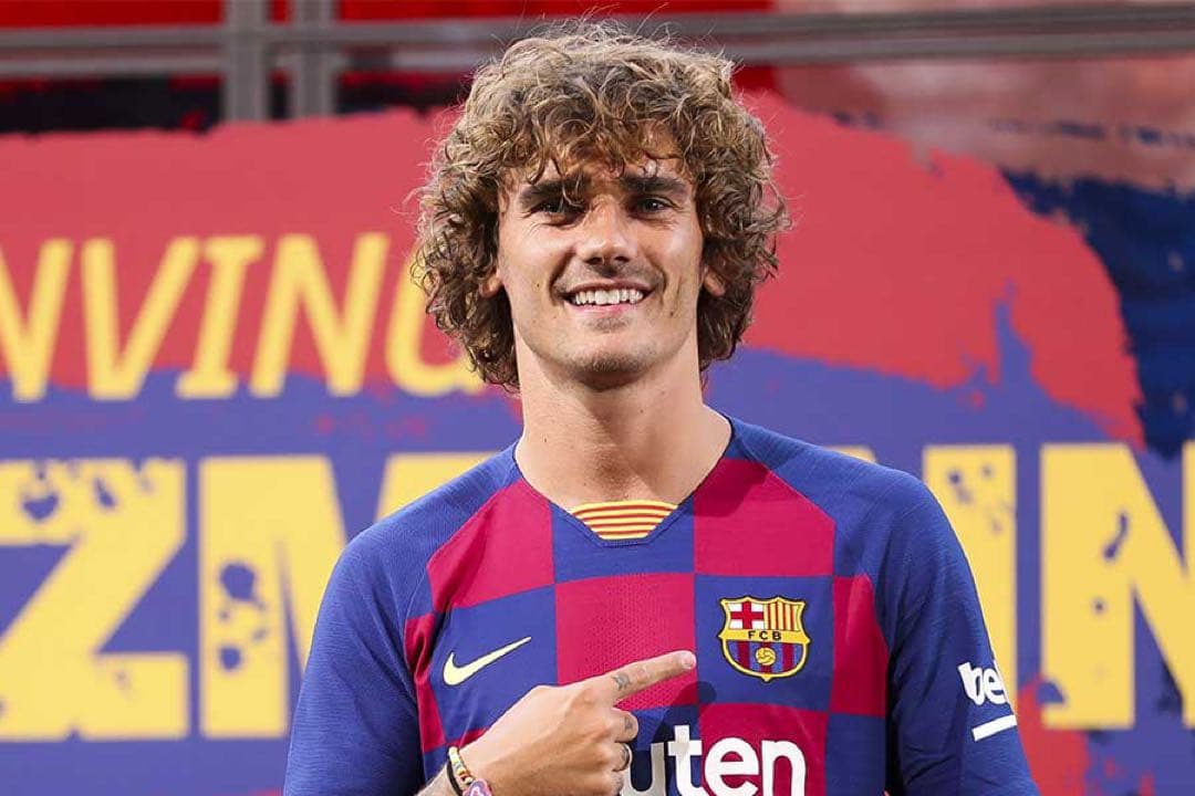 【タグ付き】バルセロナ 19-20  ユニフォーム グリーズマン