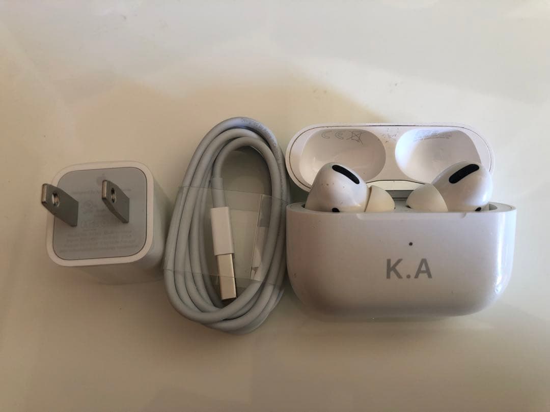 Apple製AirPods Pro 第1世代 動作確認済｜傷ありB