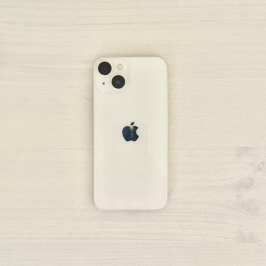 【美品】Apple iPhone 14 256GB SIMフリー ホワイト 本体