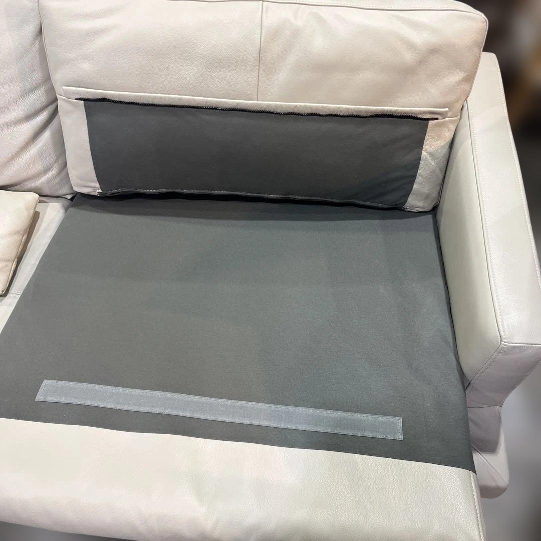 アクタス five by five S2167 総革 2人掛けワイドソファ