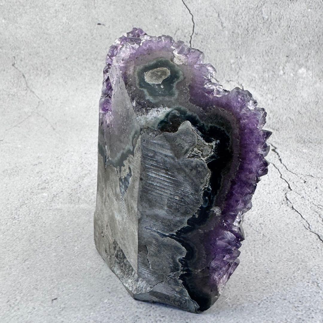 G-96アメジストクラスター ドーム 原石 天然石 パワーストーン　 インテリア