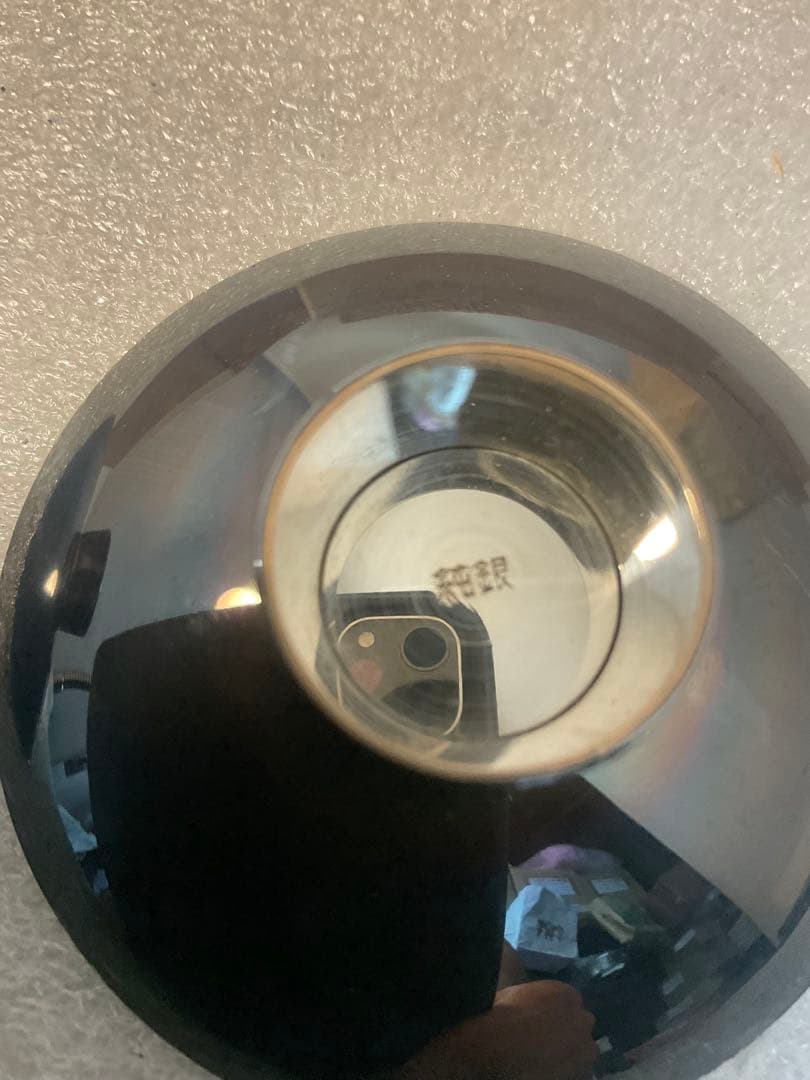 銀杯　純銀　50g 杯　盃　2個 木箱付き