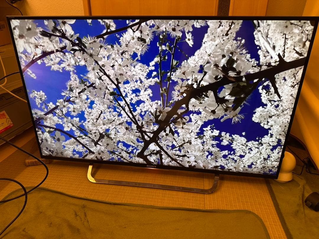 スマートテレビ　4K対応！SONY ソニー　KJ-43X8500C　映り綺麗