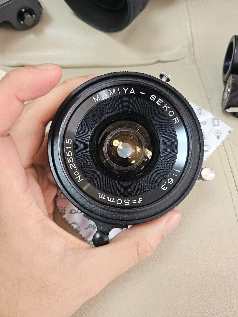Mamiya Sekor 50mm f/3.5 ファインダー付き