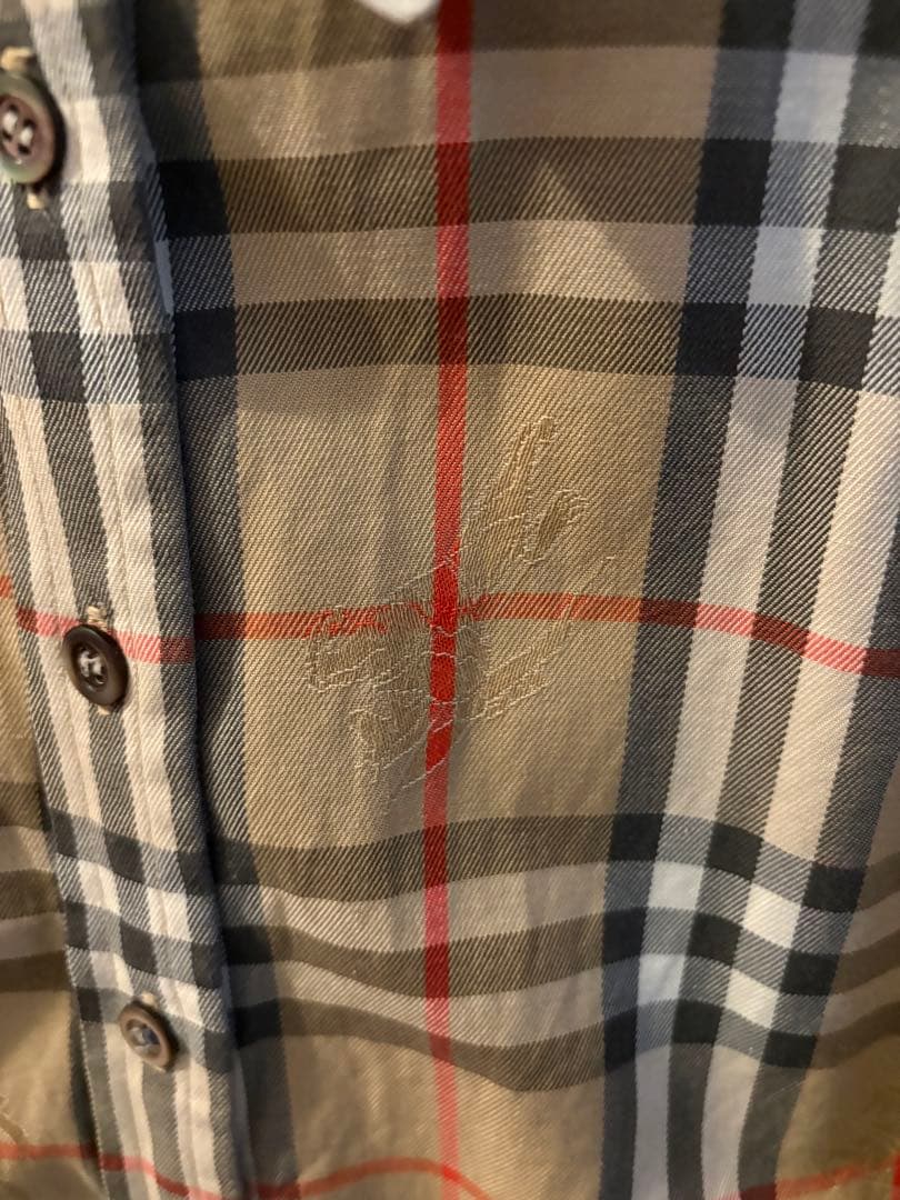 バーバリー レディース シャツ シャドーホース Mサイズ 長期保管品