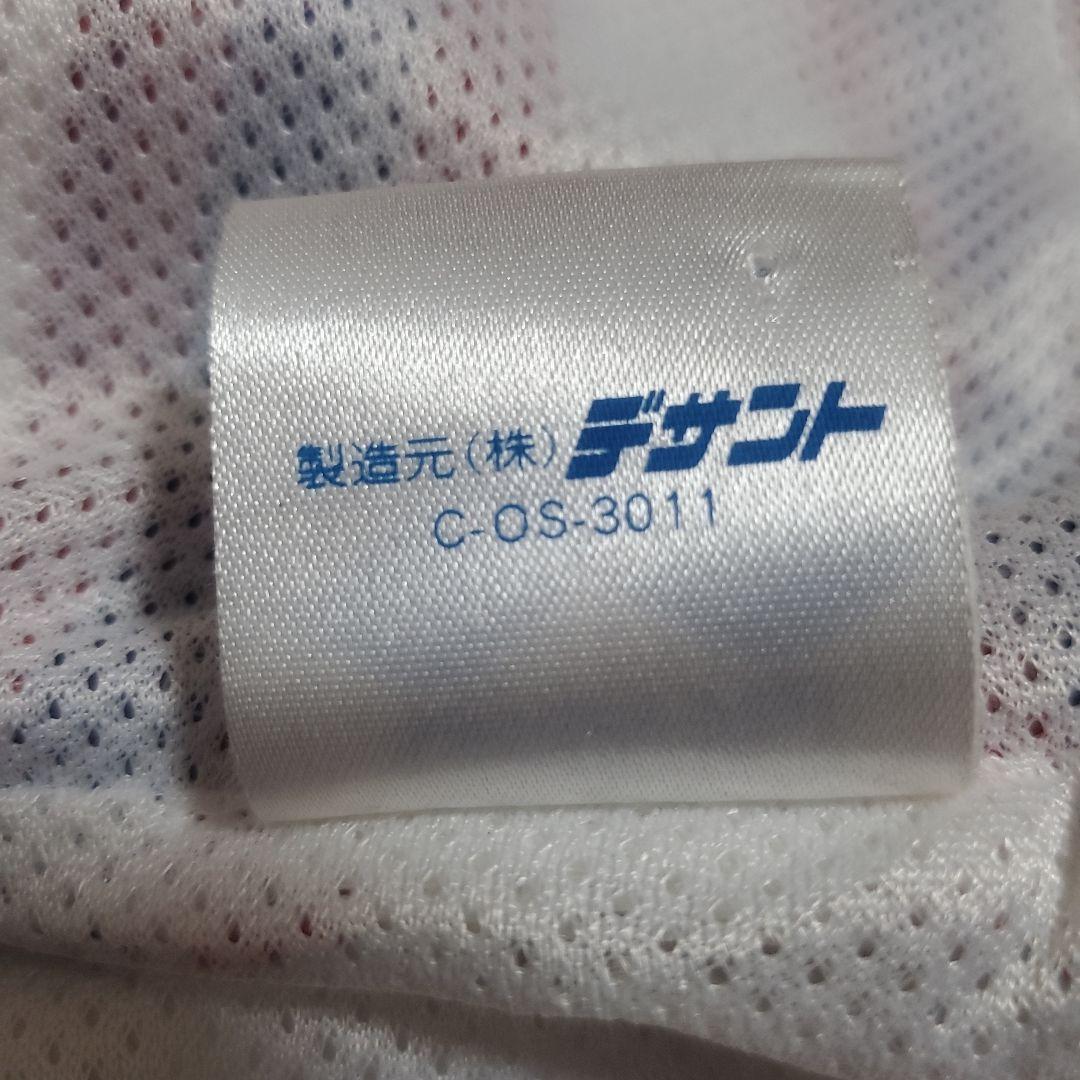 【希少】arena　フード付ナイロンジャケット　デサント製　M　テープロゴ