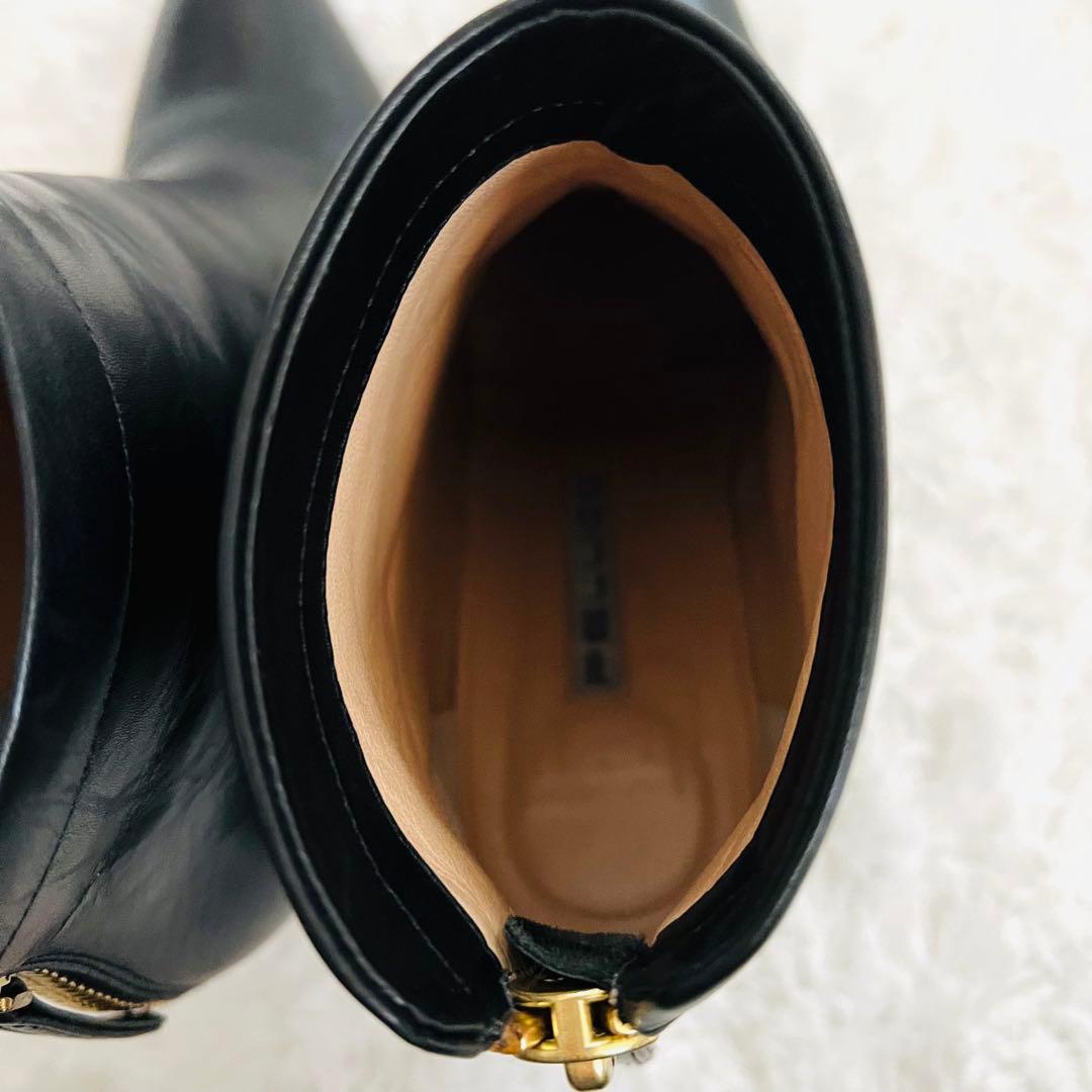 PELLICO　ペリーコ 36.5 ブラック ショートブーツ