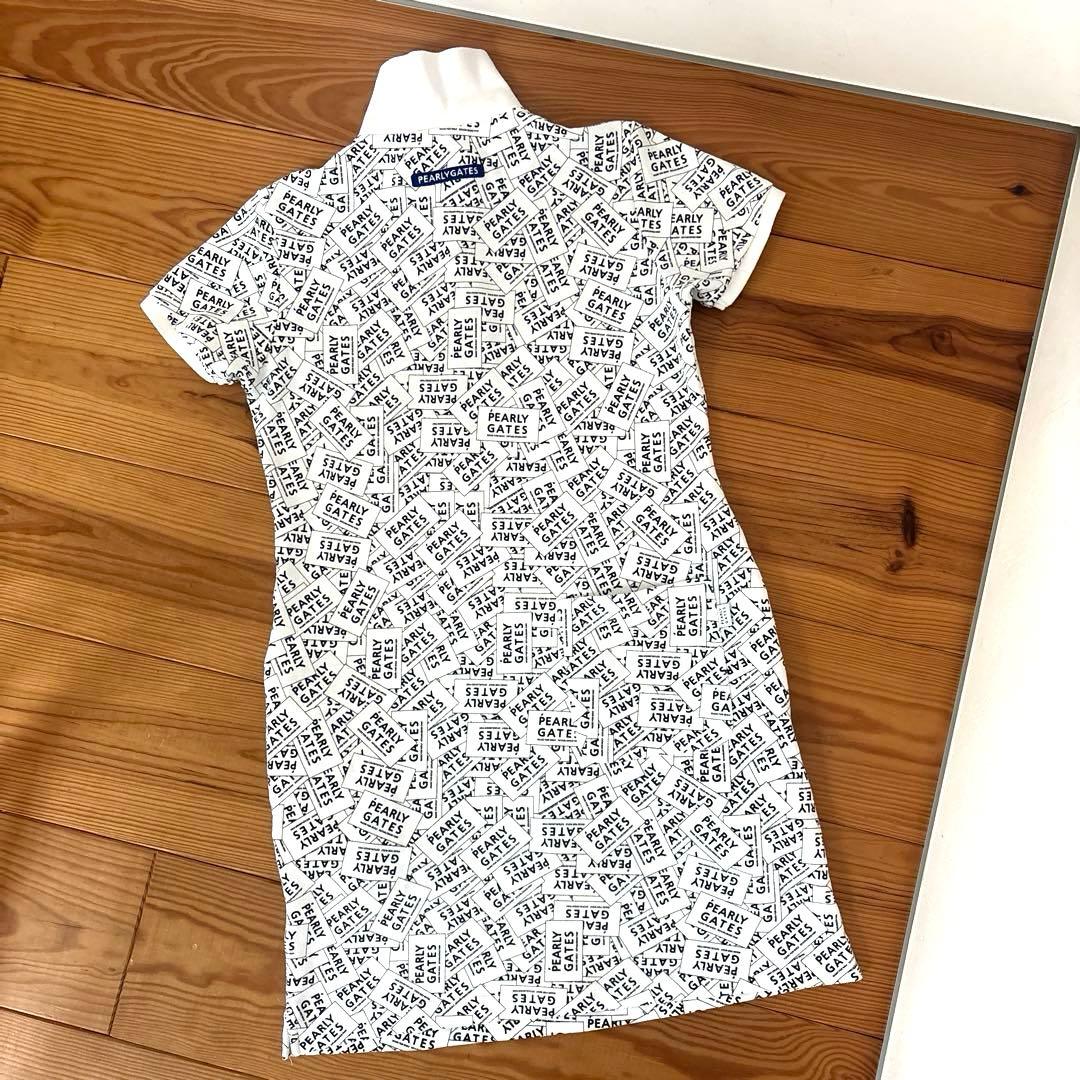 パーリーゲイツ　半袖ポロシャツワンピース