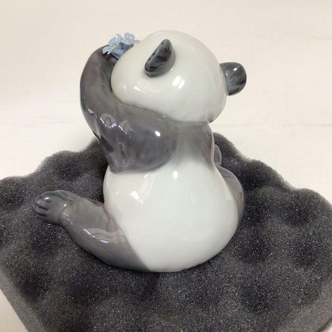 LLADRO パンダ 置物 陶器製　高級　ブランド　人気